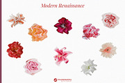 Modern Renaissance Florals, a Graphic by Youandigraphics (Thumbnail 10 of 13)