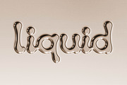 Chrome / Liquid Metal Text Effect, a Layer Style Add-On by pixelbuddha.net (Thumbnail 3 of 4)