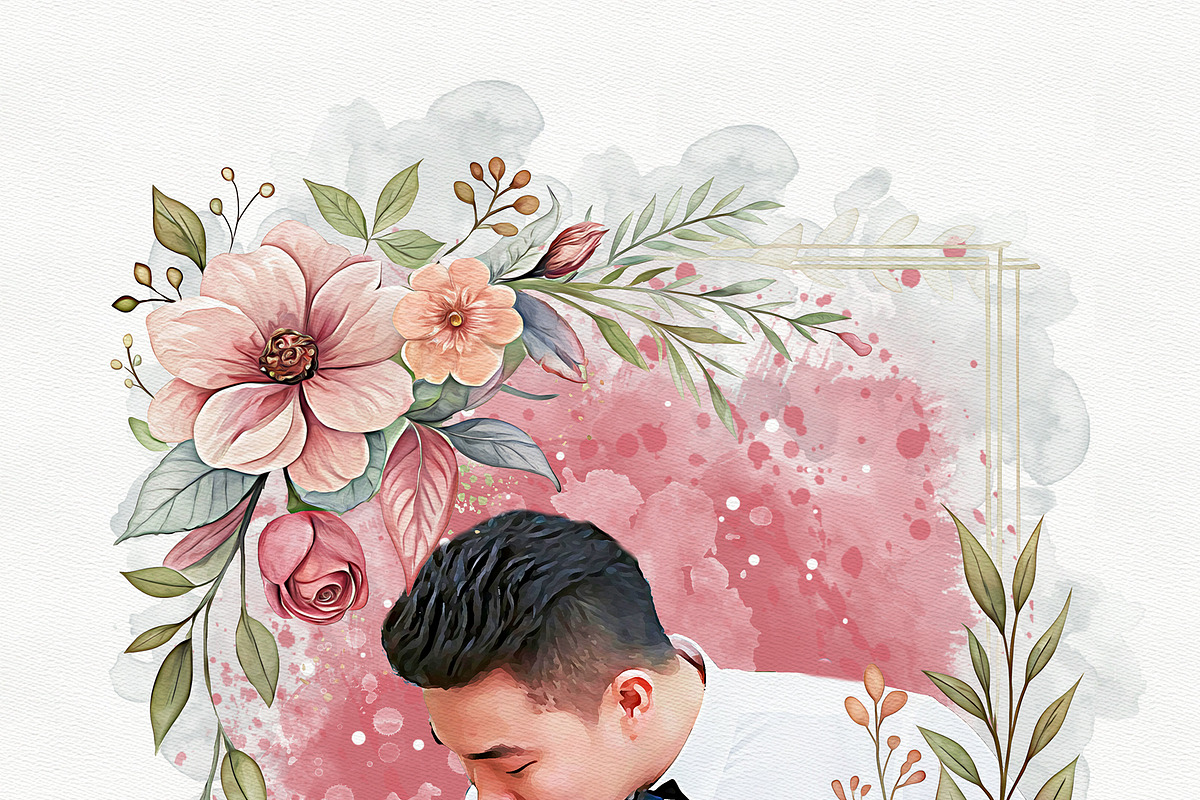 Custom Watercolor Wedding Effect, an Action Add-On by MRI STUDIO (Photo 9 of 19)