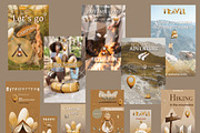 Travel Set. Illustrations & Patterns, a Seasonal Illustration by Linerisyart (Thumbnail 11 of 12)