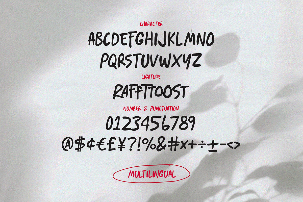 Cenraid Overfive Cool Handmade Font, a Handwritten Font by Maulana Creative (Photo 7 of 7)