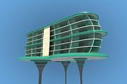 Futuristic Architecture Skyscraper #, an Architecture 3D Model by Daniel Mikulik (Thumbnail 5 of 11)