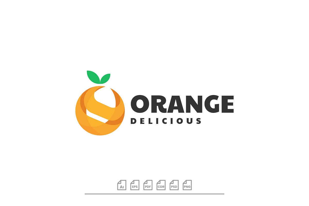 Logo Orange Gradient Colorful Style, a Branding & Logo Template by ARIF22GANTENG