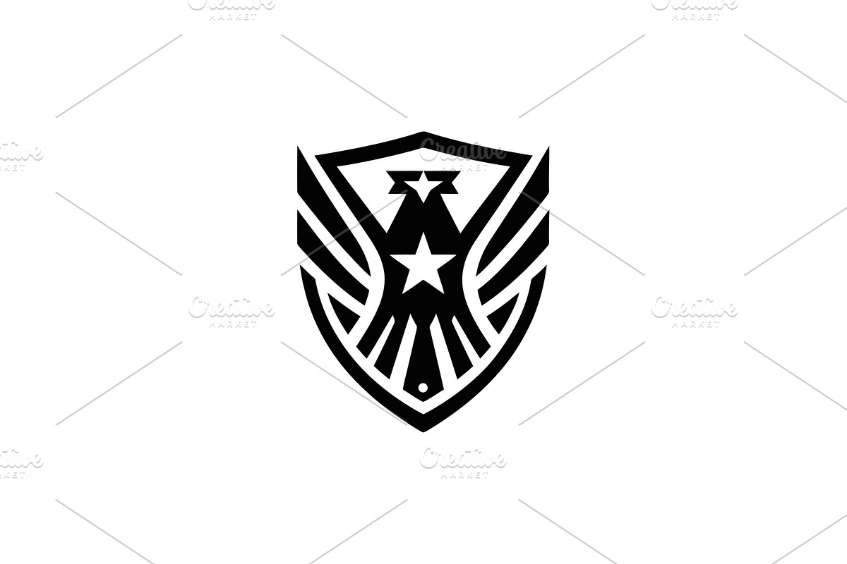 20 Minimalist Eagle Logo Bundle, a Branding & Logo Template by Vectorium Studio (Photo 11 of 21)