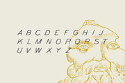 Kyril — A display hand-drawn font, a Font by Nomad Visuals (Thumbnail 3 of 8)