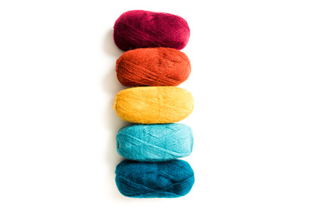 The different colored threads in, an Abstract Photo by oksix