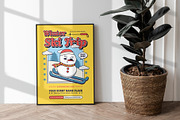 Retro Winter Ski Trip Flyer Template, a Flyer Template by Tiptop Graphic (Thumbnail 2 of 5)