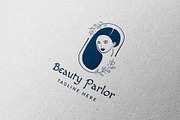 Creative Beauty Parlor Logo Template, a Branding & Logo Template by Zans Graphic (Thumbnail 1 of 2)
