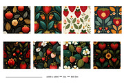 Strawberry Retro Art Style Patterns, a Pattern Graphic by karenfoleyphoto (Thumbnail 12 of 16)