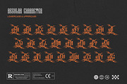 Crucifer – Dark Gothic Blackletter F, a Blackletter Font by Letterara (Thumbnail 13 of 15)