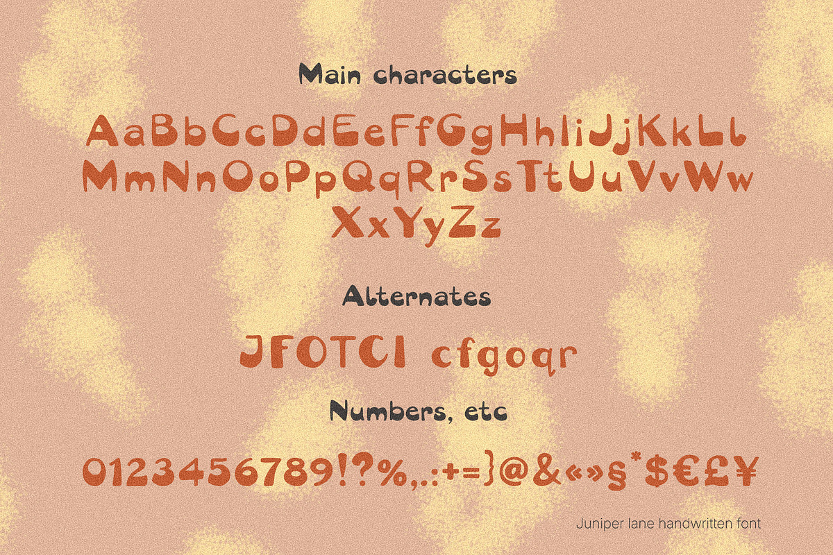 Juniper Lane Retro Font Bubble Sans, a Sans Serif Font by TD fonts (Photo 10 of 11)