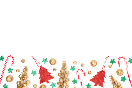 Border frame made of Christmas decor, an Arts & Entertainment Photo by rorygez fresh