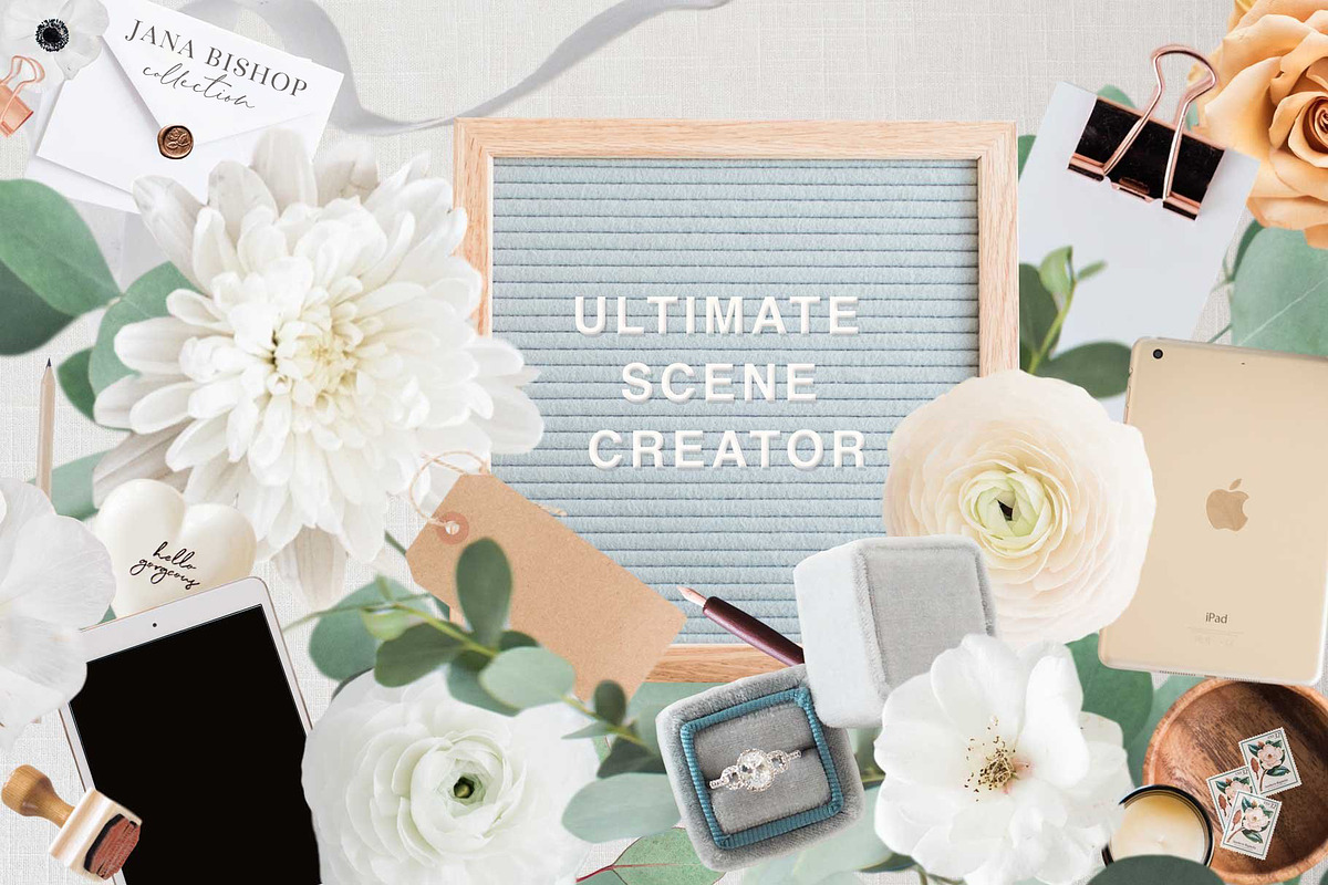 Scene Creator Bundle, a Social Media Template by JanaBishopCollection (Photo 2 of 18)
