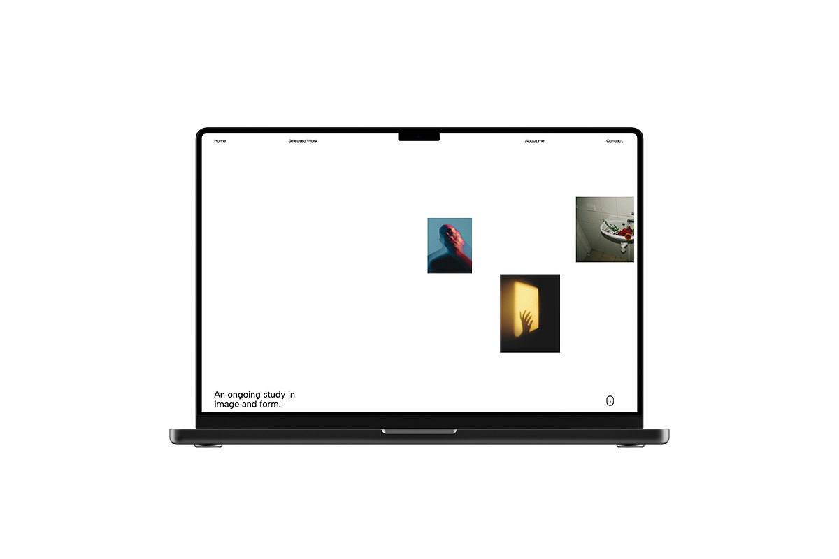 Readymag Website Template - Creative, a Landing Page Template by alexandraelisa (Photo 2 of 6)