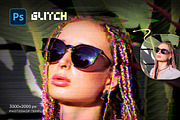 Glitch Photo Effect, an Action Add-On by Andrew Skoch Design (Thumbnail 4 of 5)
