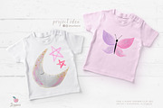 Sweet Dreams. Baby Girl Clipart 050, an Illustration by Drawberx (Thumbnail 9 of 16)