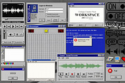 Workspace Collage Creator Kit 250PNG, an Object Graphic by DreamoraArt (Thumbnail 6 of 8)