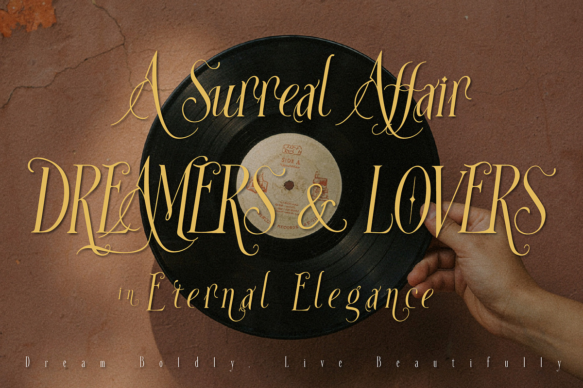Sterious Dream - Timeless font Trio, a Handwritten Font by HypeWorksCo (Photo 15 of 42)