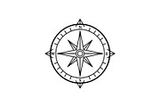 Vintage Compass Rose SVG Bundle, an Illustration by yasushie (Thumbnail 25 of 29)