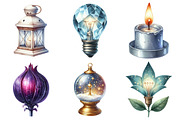 Christmas Light Clipart, an Illustration by Daily.Designs (Thumbnail 2 of 5)
