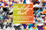 Watercolor fish, marine patterns, an Animal Illustration by Allween (Thumbnail 5 of 11)