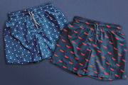 Men's Swimming Shorts Mockup, an Apparel Mockup by Lemon Workshop (Thumbnail 2 of 3)