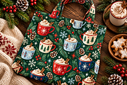 Retro Alpine Après Ski Seamless, a Pattern Graphic by Colorsfav (Thumbnail 6 of 7)