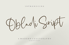 Obladi Script - Modern Calligraphy