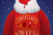 3 Santa Claus Illustrations, a Graphic by Drumcheg (Thumbnail 3 of 4)