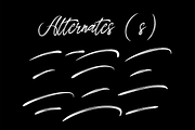 Black Light | Script Font, a Script Font by Scratchones (Thumbnail 8 of 8)