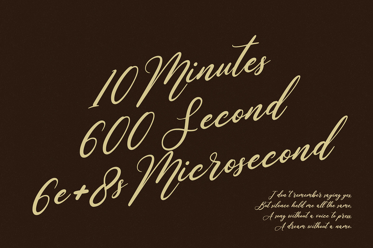 Cursivea, a Script Font by graphicook (Photo 9 of 10)