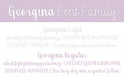 Georgina Font Family, a Script Font by Brittney Murphy Design (Thumbnail 2 of 3)