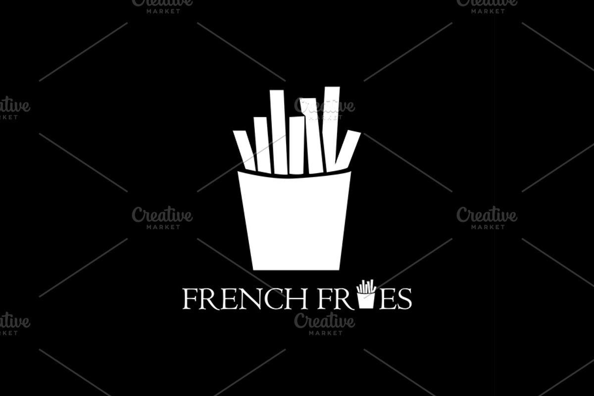 French Fries Vector Logo, a Branding & Logo Template by Northfrom (Photo 2 of 2)