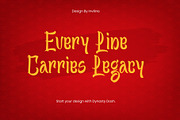 Dynasty Dash - Chinese Brush Font, a Handwritten Font by Inviline.co (Thumbnail 12 of 12)
