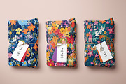 6 Whimsical Floral Seamless Patterns, a Pattern Graphic by Ninterints (Thumbnail 5 of 14)