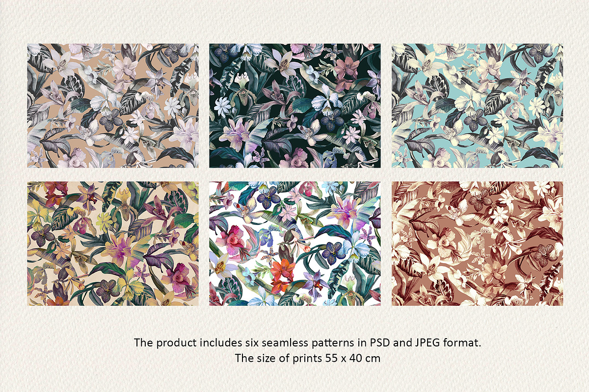 Bloomera. Seamless patterns, a Pattern Graphic by emeraldthue (Photo 8 of 8)