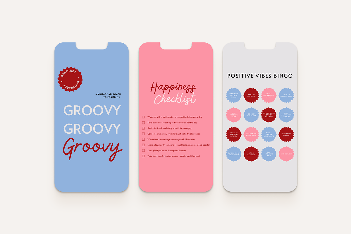 Retro & Bold Social Media Kit Canva preview 2