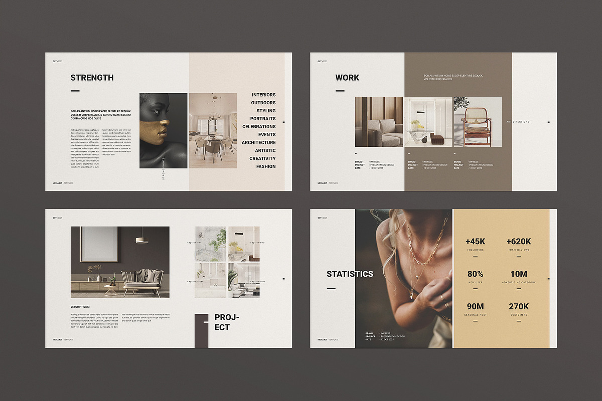 Media Kit Presentation Template, a Presentation Template by E-Type (Photo 5 of 7)