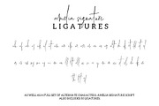 Amelia Signature, a Script Font by Teweka (Thumbnail 7 of 8)