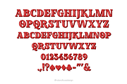 Poker In October Layered Color Font, a Serif Font by Roland Huse Design (Thumbnail 6 of 6)