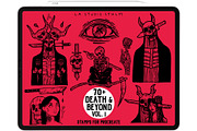 Death & Beyond Vol. 1 - Stamp Set, a Brush Add-On by LA Studio Sthlm (Thumbnail 1 of 6)