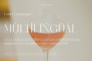 Loral Virel – Minimal Ligature, a Serif Font by Muflieart (Thumbnail 10 of 10)