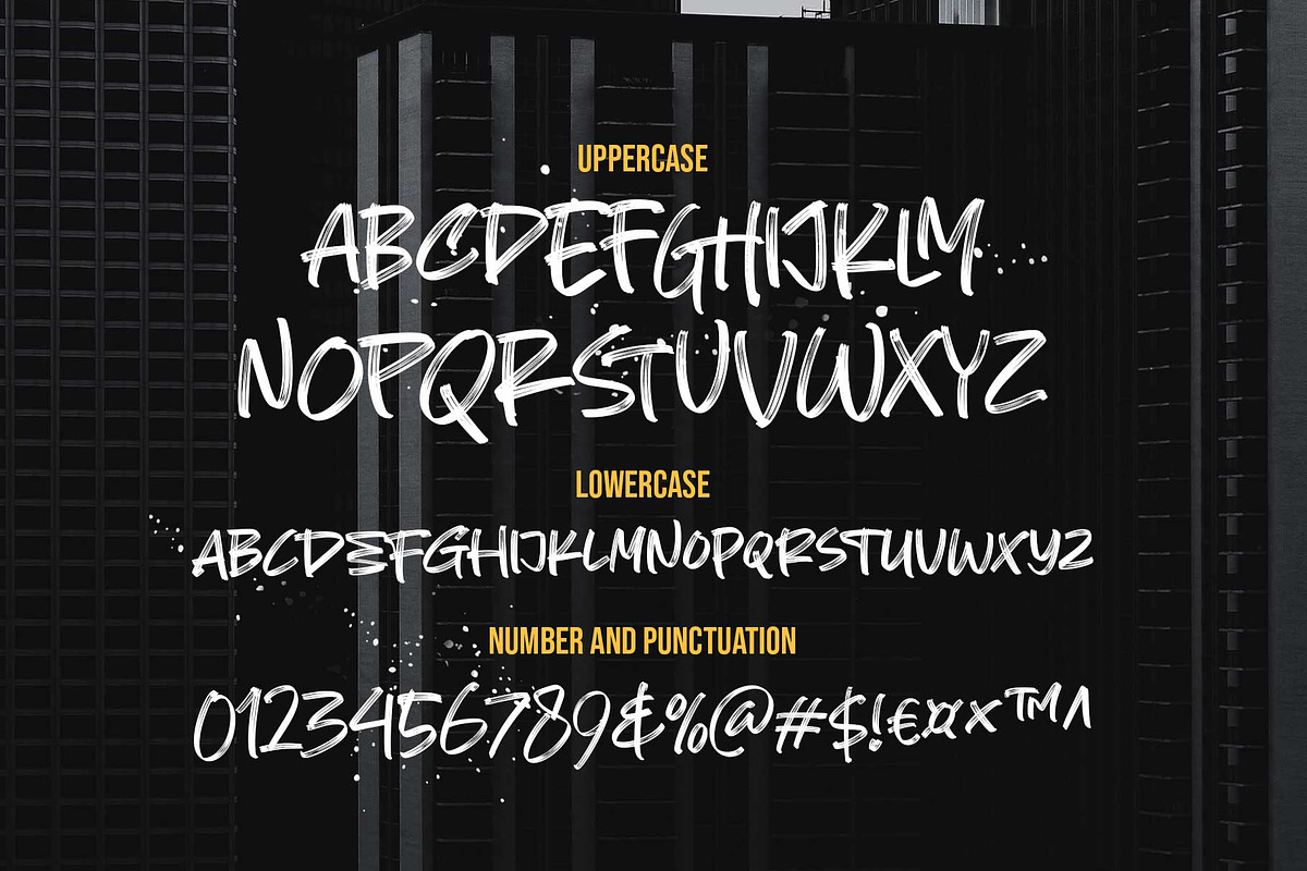 Monster Grande, a Handwritten Font by Arterfak Project (Photo 10 of 13)