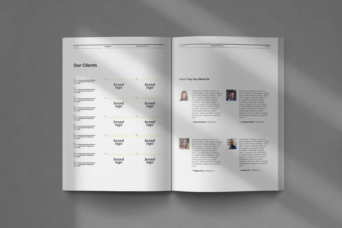 Kreatype Company Profile, a Brochure Template by Kreatype Studio (Photo 11 of 15)