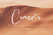 Camerta Signature, a Handwritten Font by Eltypesstudio (Thumbnail 1 of 10)