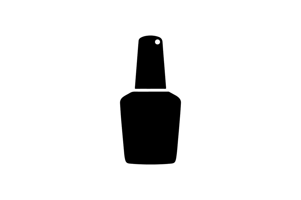 Nail Polish Bottle Silhouettes, an Object Graphic by yasushie (Photo 2 of 7)