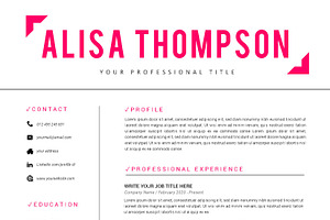 Modern CV/Resume Template