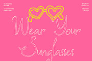 CS Darlings Dashed, a Script Font by Craft Supply Co. (Thumbnail 3 of 8)