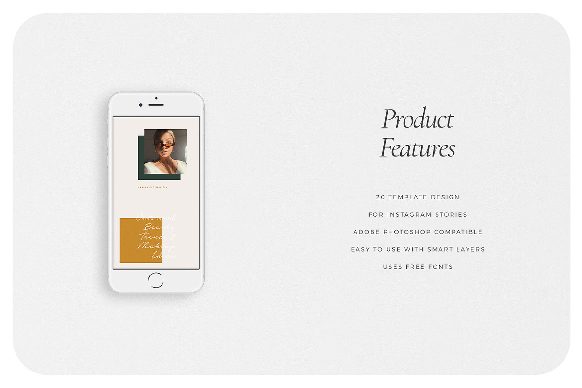 JASMINE Instagram Stories, a Social Media Template by Aprilea (Photo 5 of 7)