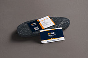 Modern dark business card template, a Business Card Template by Vitoria's Collection (Thumbnail 3 of 3)